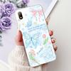 For Huawei Y5 (2019) Phone Case Y5 2019 AMN-LX9 Elegant Floral Cat Painted Soft Silicone Transparent TPU Cases