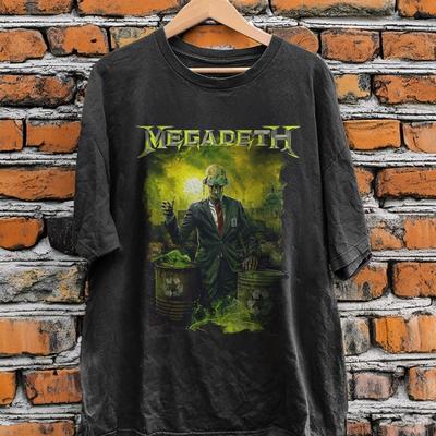 Megadeth Toxic Vic Retro Unisex T-Shirt Size S-5XL