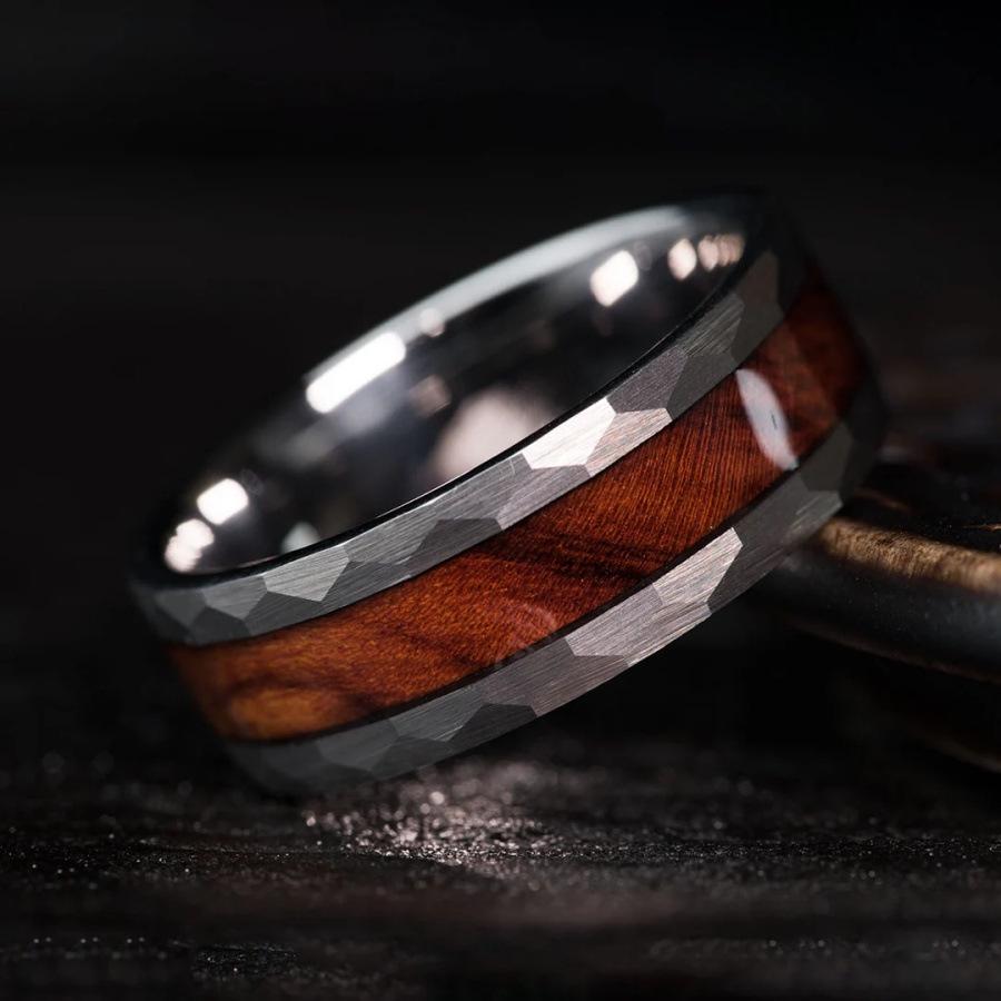 Bestselling Colorful Rhombus Edge Stainless Steel Ring Set - Unique and Fashionable Jewelry
