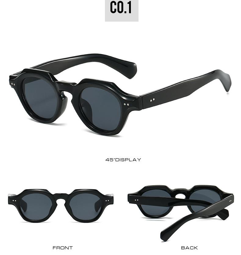 

New Fashion Oval Sunglasses Vintage Polygonal Frame UV400 Protection Retro Designer Driving Shades