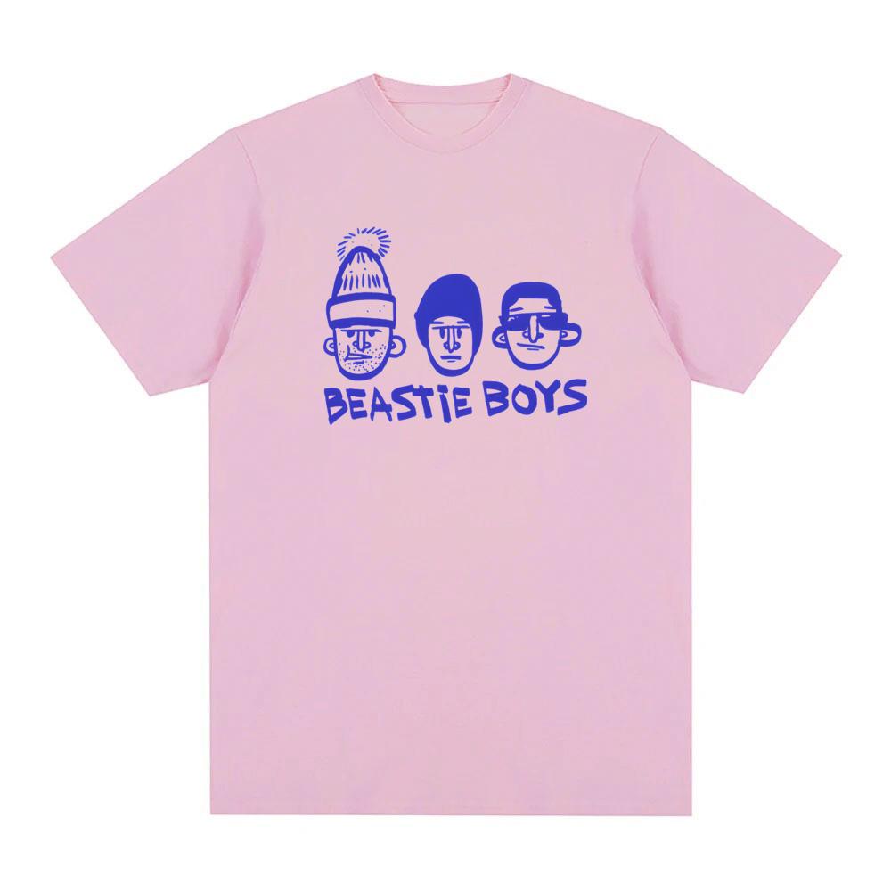 Beastie Boys logo T-Shirt 2026 Summer Comfortable Harajuku Tee High Quality Graphic Printing TEE 100%cotton Casual Round Neck