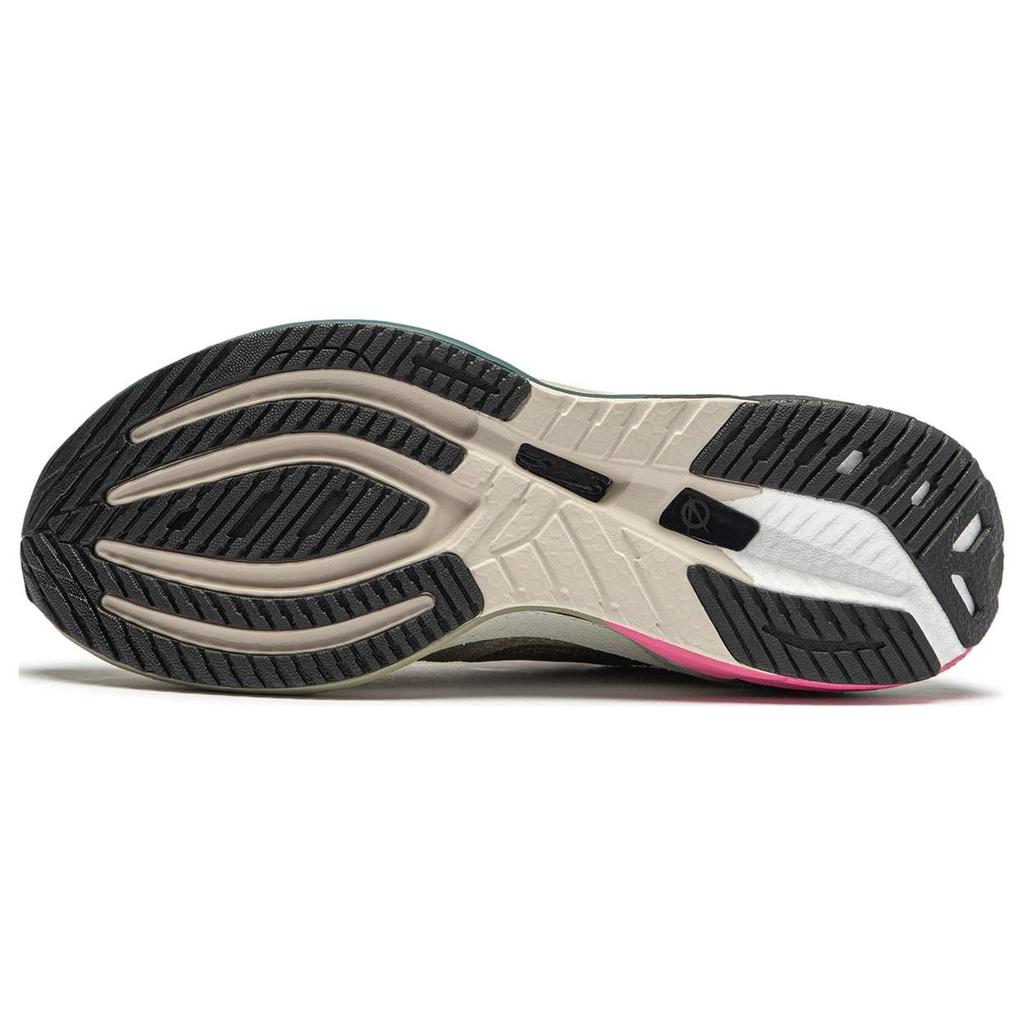 Lining Lijun 7 V2 Durable Low-Top Running Shoes Women Sneakers Green Gray ARZT008-21