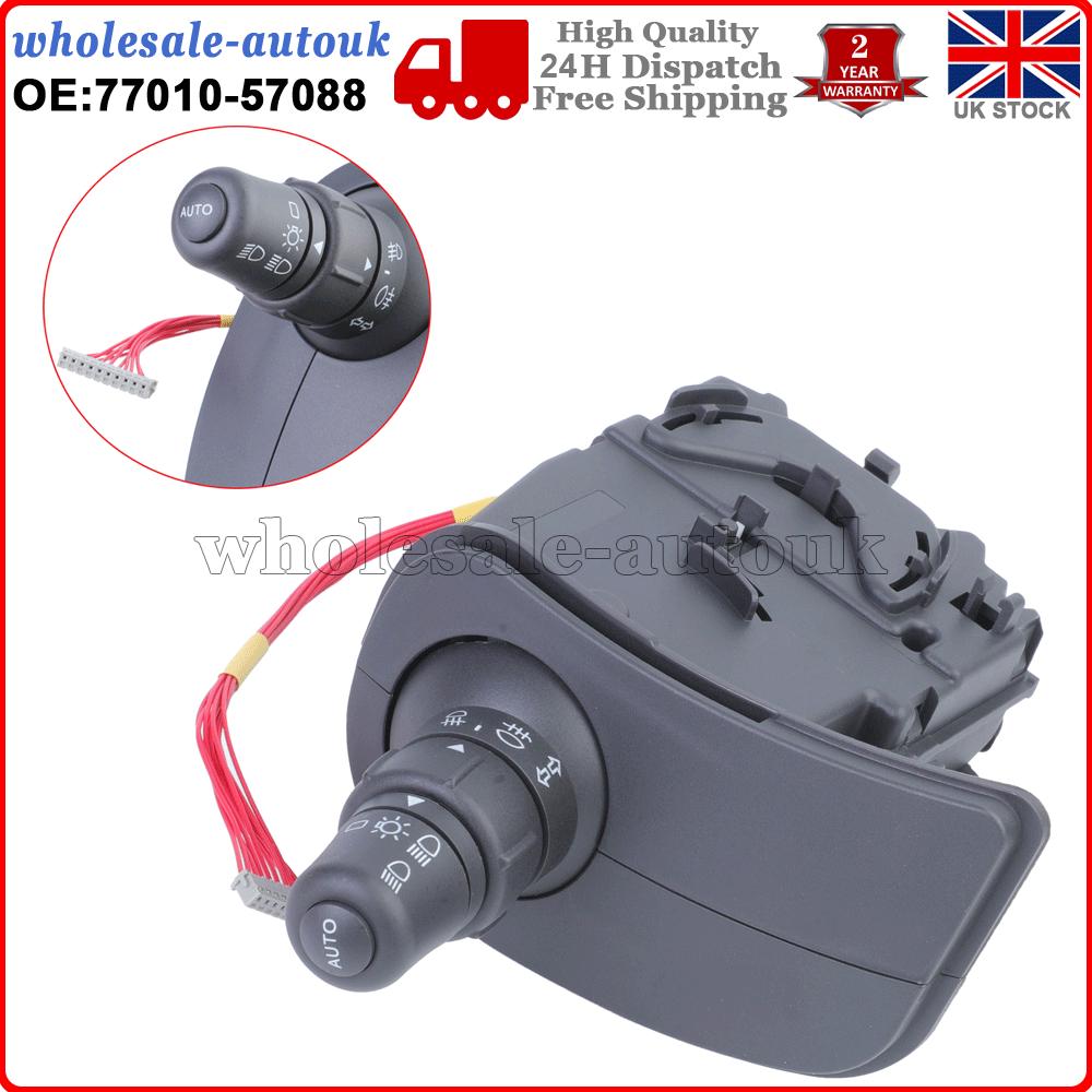 Headlight Switch Light Indicator Stalk for Renault Clio MK3 Modus Kangoo AP2 New