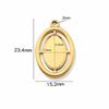 5Pcs Stainless Steel Cabochon Pendant Base Irregular DIY Charm Pendant Trays Heart Shape Blank Cabochon Base