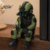 Modern Combat Model 3D Printed Soldier Desktop Figurine, Military Model, Miniature Ornament for Home Office Car Decor And Lovers Collectible Hobbyist