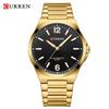 CURREN 8493 Men's Waterproof Stainless Steel Casual Quartz Business Wristwatch