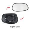 For Honda Fit 2009-2013 Jazz 2011-2013 1PCS Outer Rearview Side Mirror Glass Lens Reflector Lens Car Accessories Without Heated