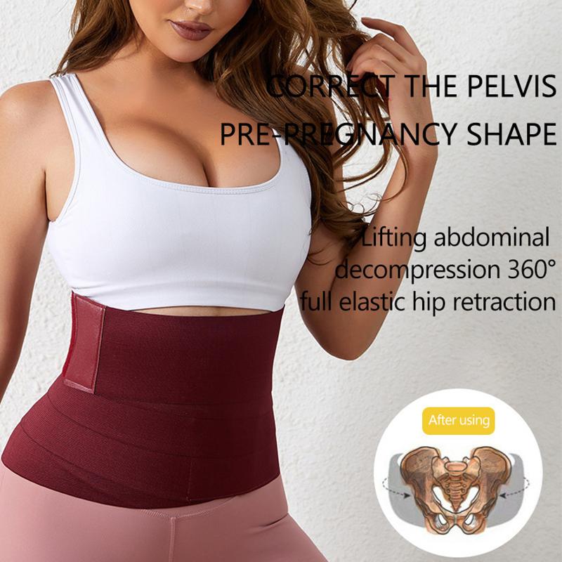 3042 Waist Bandage Wrap Trimmer Belt Waist Trainer Body Shapewear Tummy Woman Flat Belly Slimming Gain Postpartum Sheath Belt