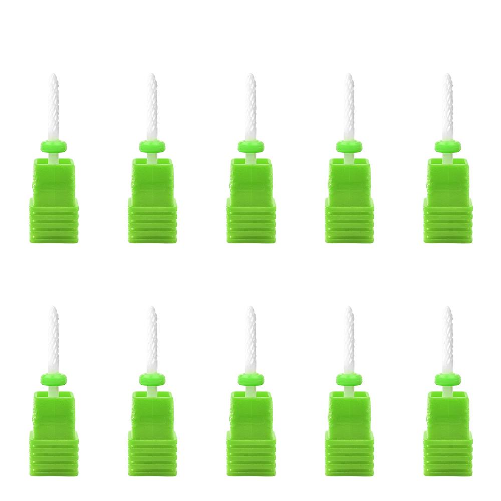 

10 шт./компл. фреза для маникюра, сверла для ногтей, электрическая дрель, маникюрный станок, фрезы для снятия гель-лака