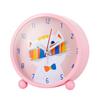 Cartoon new cute alarm clock living room bedroom home metal clock cat small seat clock