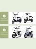 Electric Vehicle Rain Cover, Transparent Thickened Raincoat, Front Windshield, Sun Protection, Waterproof Poncho, Electric Bike Rain Cover