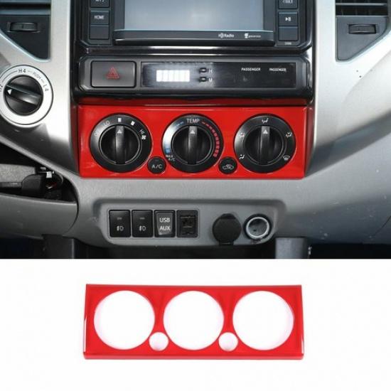 ABS Red Trim Cover Interior Accessories For Toyota Tacoma 2011-2015