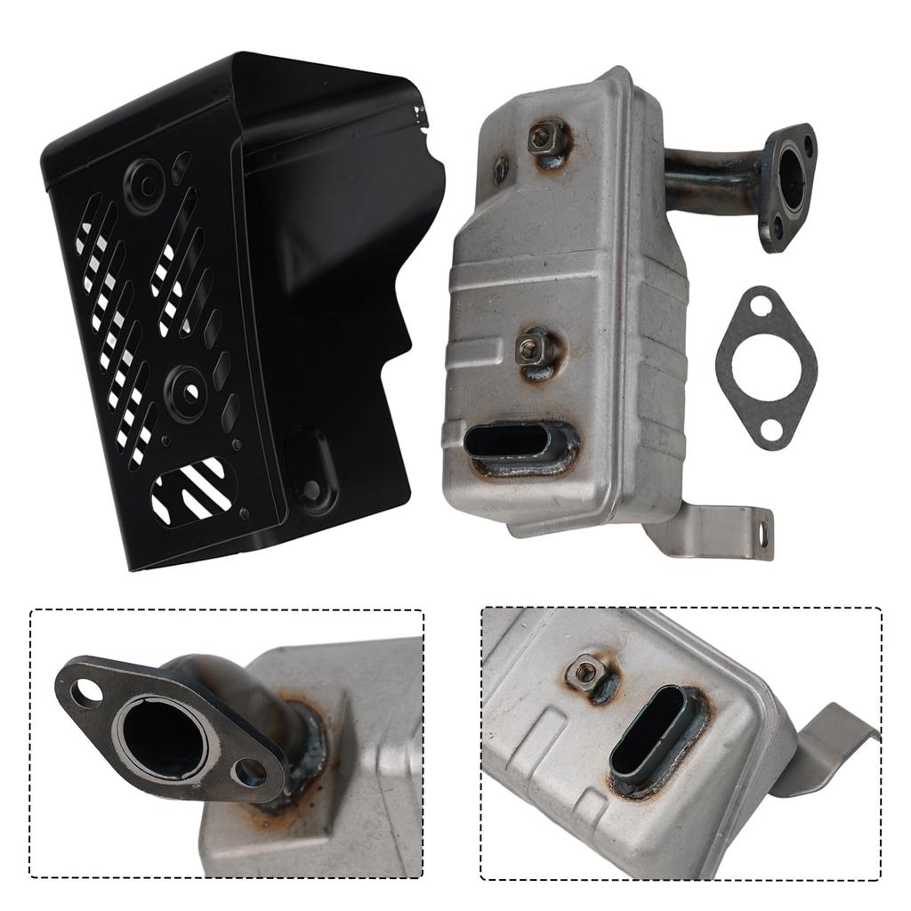 1 Set EXHAUST MUFFLER ASSEMBLY For EY20  For EY20-3 EY20D GENERATOR ENGINE Generator Engines Accessories