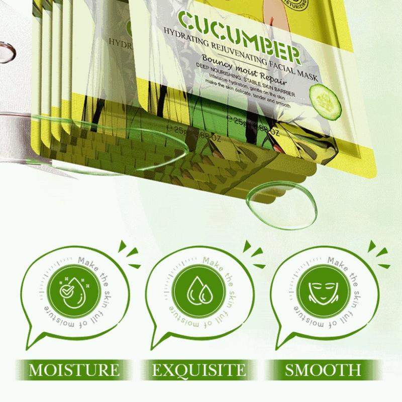 3 Stück Traubenkern-Serie Maske 25g Tiefenwirksame Anti-Falten Feuchtigkeitsspendende Maske