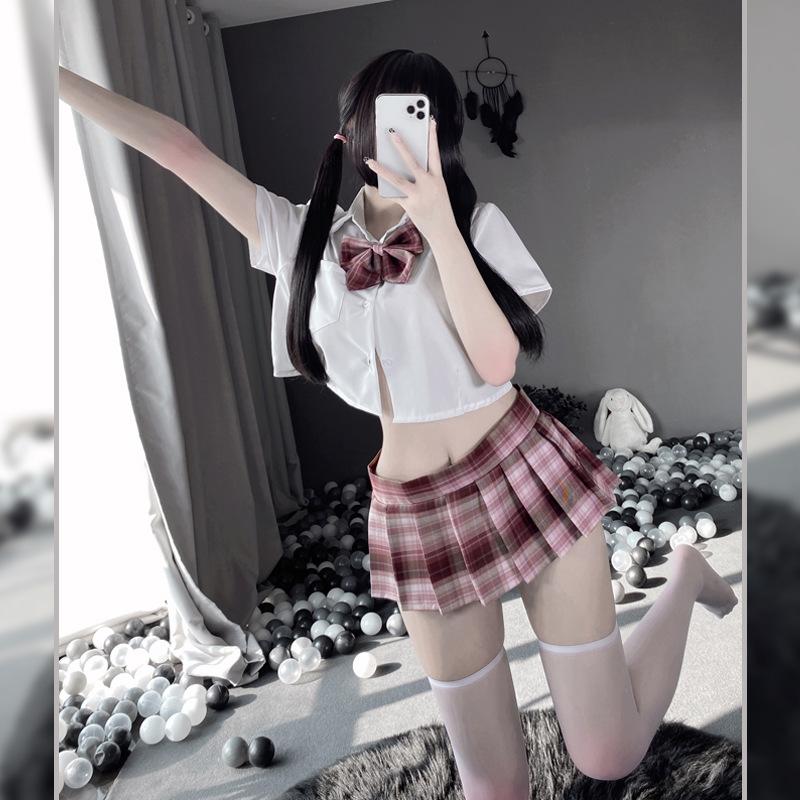 JK Short Skirt, Pure Desire College Style, Pure Butterfly Short Student Clothing, One Campus Uniform.