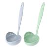 2-in-1 Suppenkelle mit langem Griff und Sieb Suppenlöffel Essentielles Küchenwerkzeug zum Kochen und Servieren von heißen Suppen