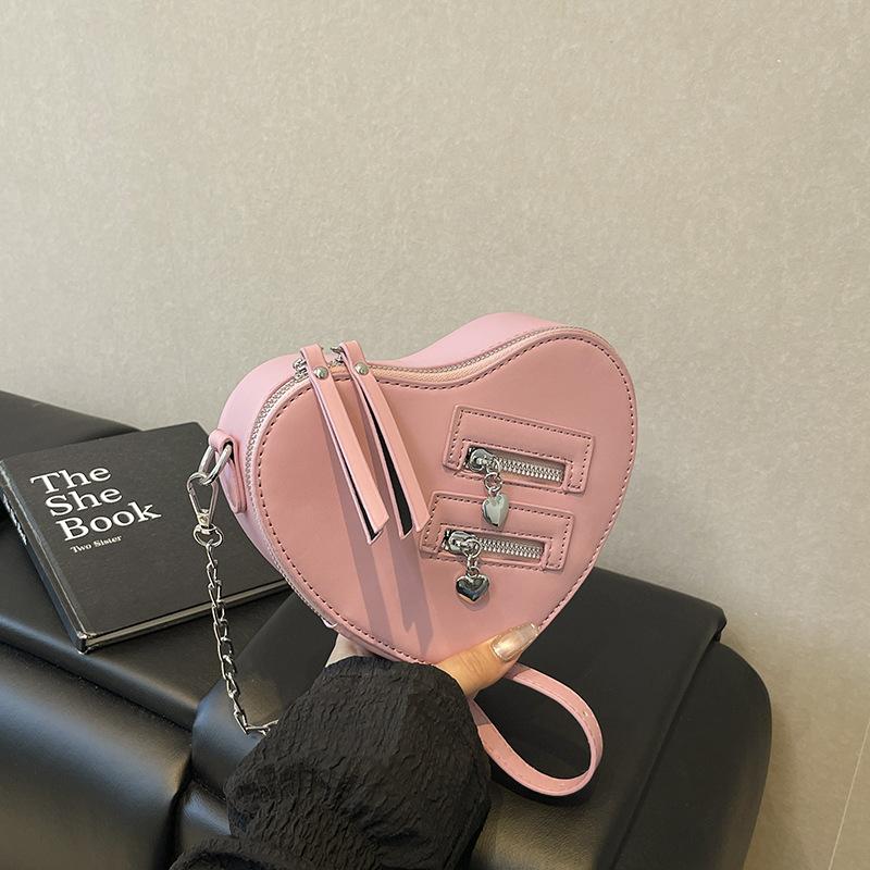 Small Bag Women's Spring and Summer New High-end Sense Versatile Love Fashion Chain Messenger Box Bag