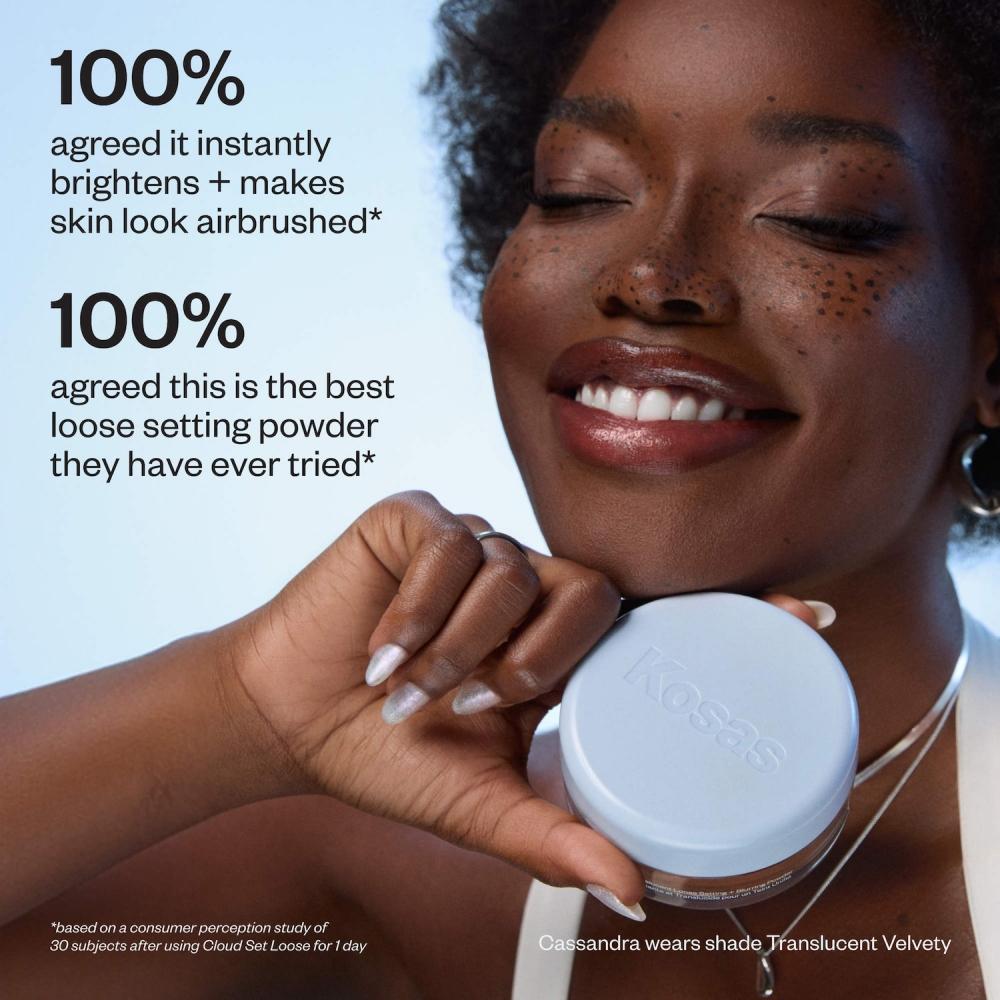 Kosas Cloud Set Loses Transparentes Talkfreies Puder 0,7 oz 20 g
