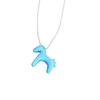 Horse Pendant Necklace Adjustable Horse Charm Necklace for Women Simple Jewelry Accessories