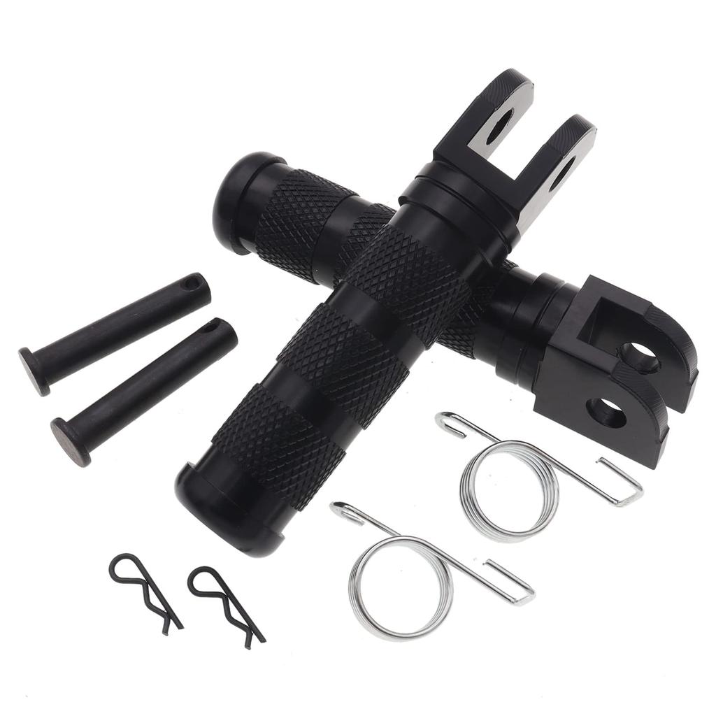 Motorcycle Pedals 1 Pair Universal CNC Aluminum Retro Footrest Foot Pegs Pedals Honda Dax Monkey Motorcycle Bike