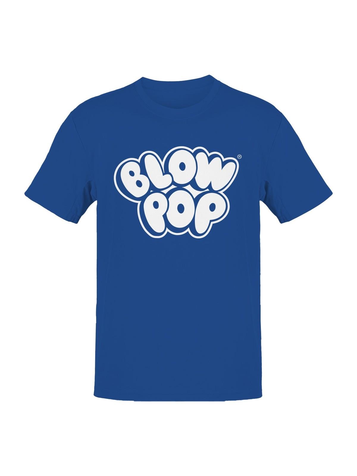 Officially Licensed Blow Pop Blow Pop Classic Logo Mens T-shirt M