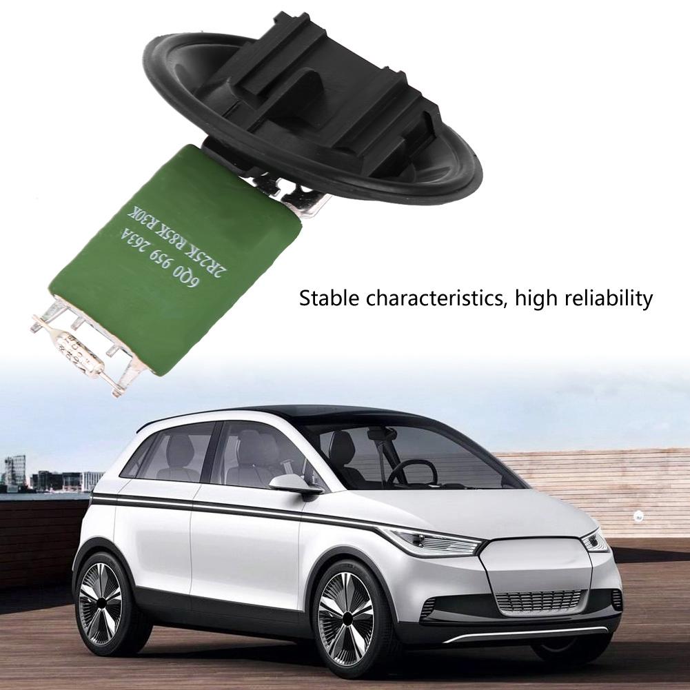 Blower Motor Resistor Hting Control Resistor for A1 Roomster with High Quality ABS Material OEM 6Q0959263A
