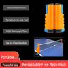 Portable Retractable Table Tennis Net with Indoor/Outdoor Stand and Net Cloth