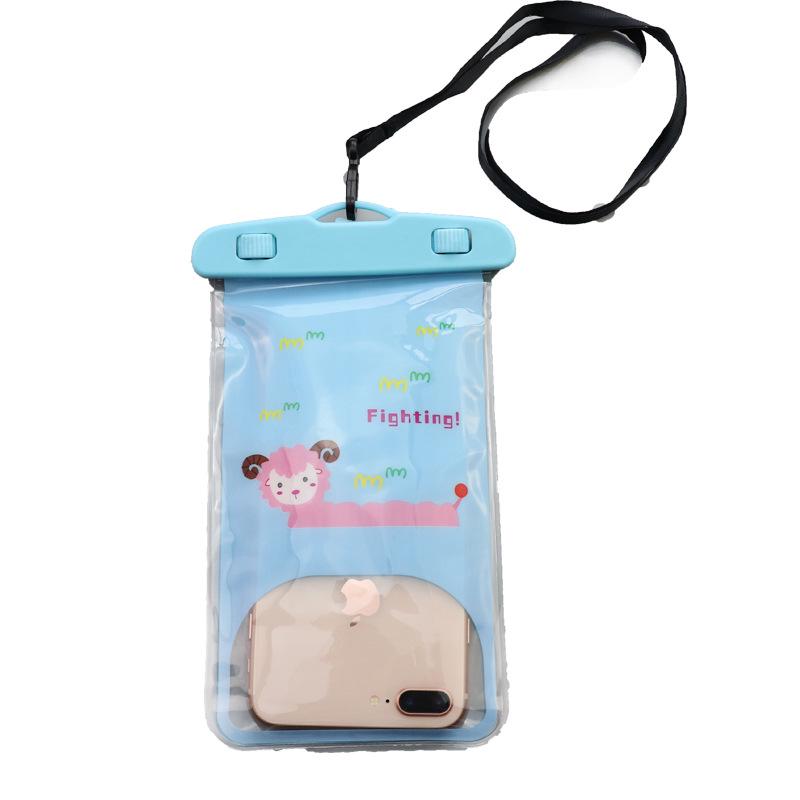 Phone Waterproof Swimming Pouch Convenience PVC Transparent Practical Underwater Seal Touch Bag