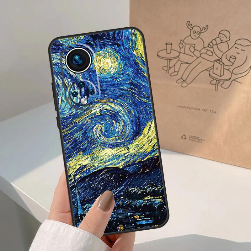 

Чехол Звездная ночь Климт Поцелуй Для Honor Magic 7 5 6 Pro Чехол Для Honor X9b X9a X9c X8a X8b X9 200 400 50 70 90 Lite Honor Magic5 Lite
