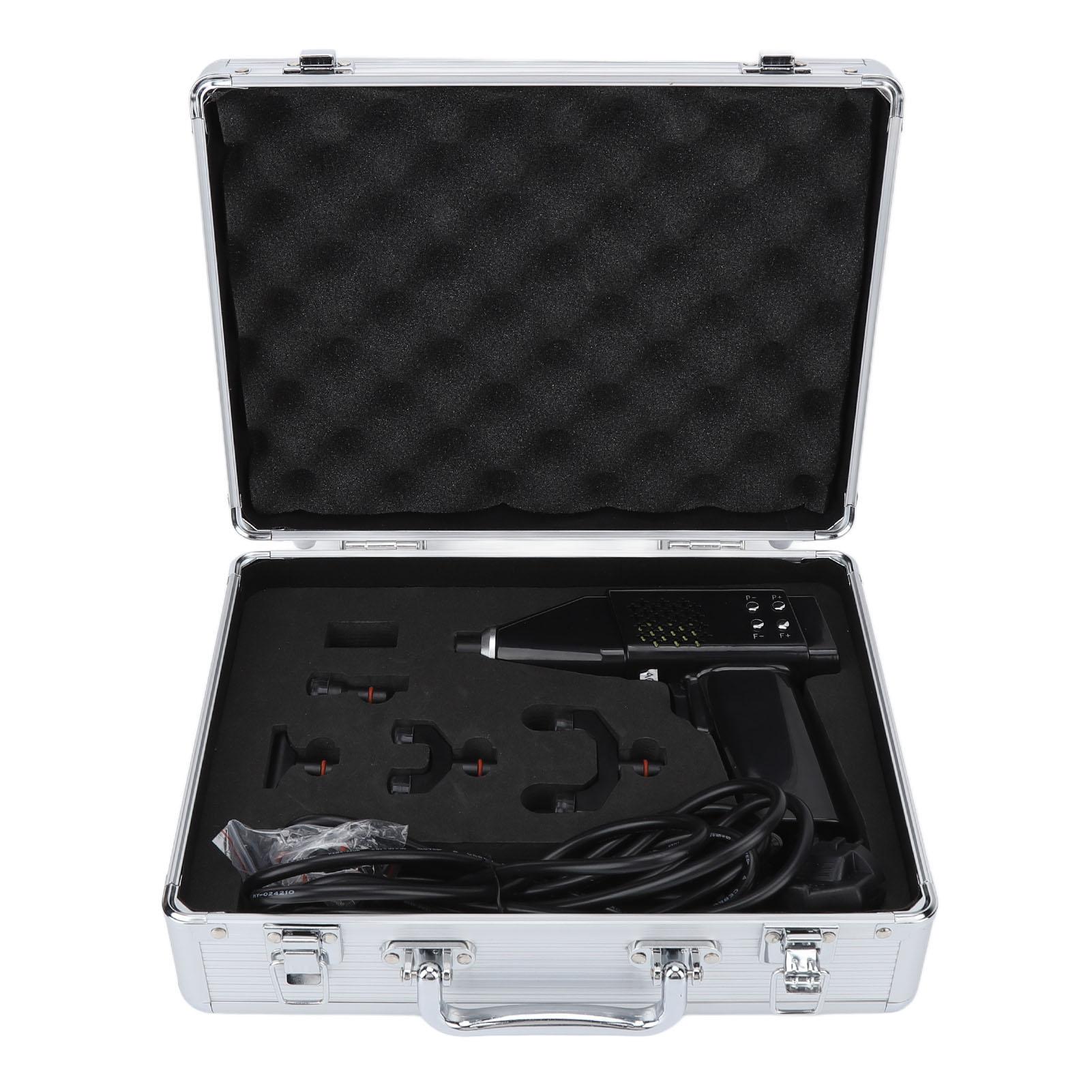 

Электрический хиропрактика регулировочный инструмент 9 силовых передач массажер для позвоночника корректор машина US Plug