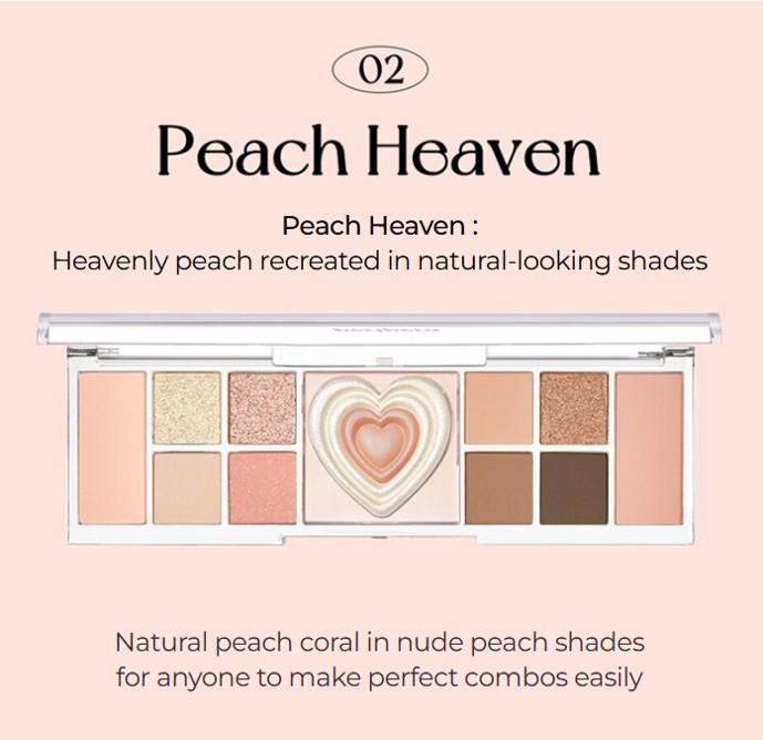 

[Peripera] Peripera All Take Mood Like, палетка теней для век Peach Heaven