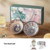Exquisite Figure Porcelain Bowl Set Dessert Salad Snack Bowl Kitchen Noodle Bowl Tableware Gift Box Microwave Safe Festival Gift