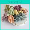 High Realistic 6pcs Artificial Flower Vanilla Spike For Home Wedding Decor