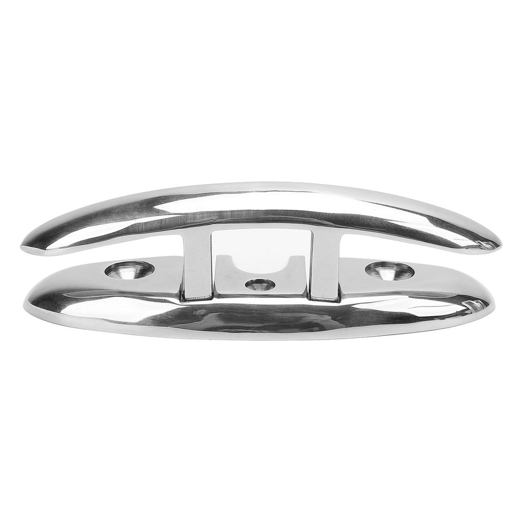 Boat Folding Cleat 6in 316 Stainless Steel Secure Fixation Highly Polished Folding Marine Dock Cleat for RV Yacht