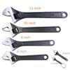 All-Steel Adjustable Wrench - Sizes: 2.5" To 15", Large Opening, Quick-Adjust
