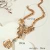 Fashion Design Sense Alloy Rhinestone Finger Bracelet Women, Versatile Jewelry