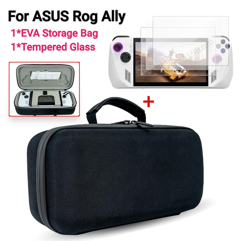 Portable Carrying Case Bag for Asus ROG Ally Console Storage Bags Shockproof Hard EVA Protective Cover for Asus ROG Ally Case