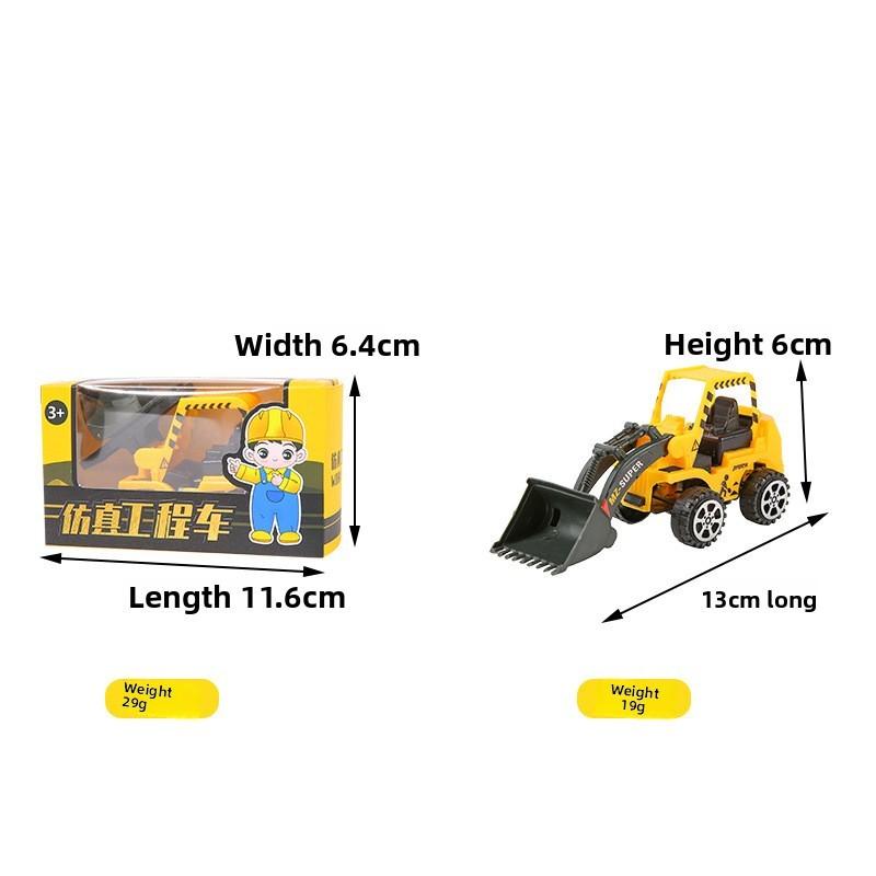 Simulation Mini Inertia Engineering Vehicle Children Toy For Preschool Kids Gift