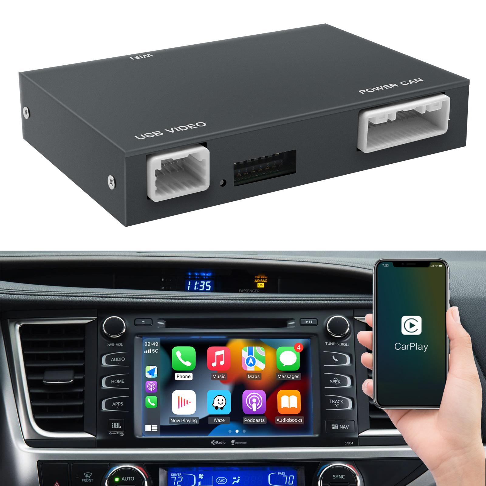 

AUTOABC -Carplay Android Auto для Toyota Touch2 Entune 2.0 Highlander Tundra Sienna Prius Yaris Camry CHR Модуль мультимедиа