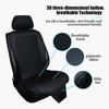 DC12V/24V 3D-Abstandshalter Auto Sommer Kühlende Luft Sitzkissen Mit 8 Lüftern Schnelles Belüftungssystem Sitzkühlung Pad Gekühltes Sitzpolster