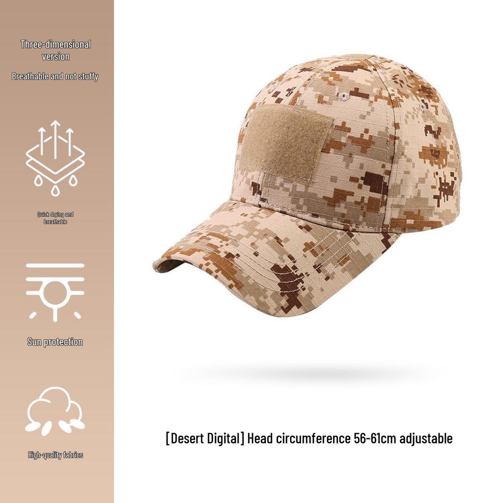 Outdoor Camouflage Tactical Baseball Cap - Sun Protection & Windproof for Mountaineering