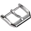 18m 20mm Stainless Steel Pin Buckle For IWC Big Pilot Portugieser Pilot's Leather Watch Clasp Silver Rose Gold Black Accessories