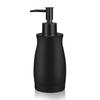 Hand Soap Dispenser Refill Bottle 304 Stainless Stylish Shampoo Dishwashing Detergent Suitable Bathroom Kitchen Washroom Etc. (Black)