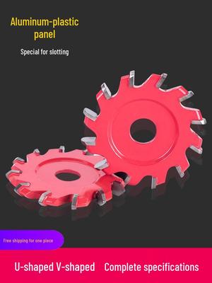 90° Round Bottom Aluminum Composite Panel Grooving & Trimming Cutter