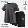Jeanswest Men's Ice Silk Summer Sports Set