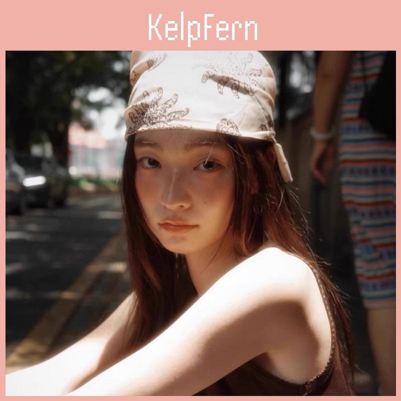 Sunflower Print Vintage Headscarf For Women Hip Hop Street Style Summer Accessory