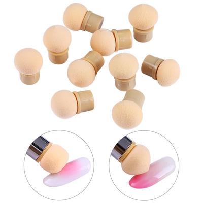 6 pezzi di testine in spugna per penna per nail art di ricambio per strumenti per manicure con pennello per smalto per nail art