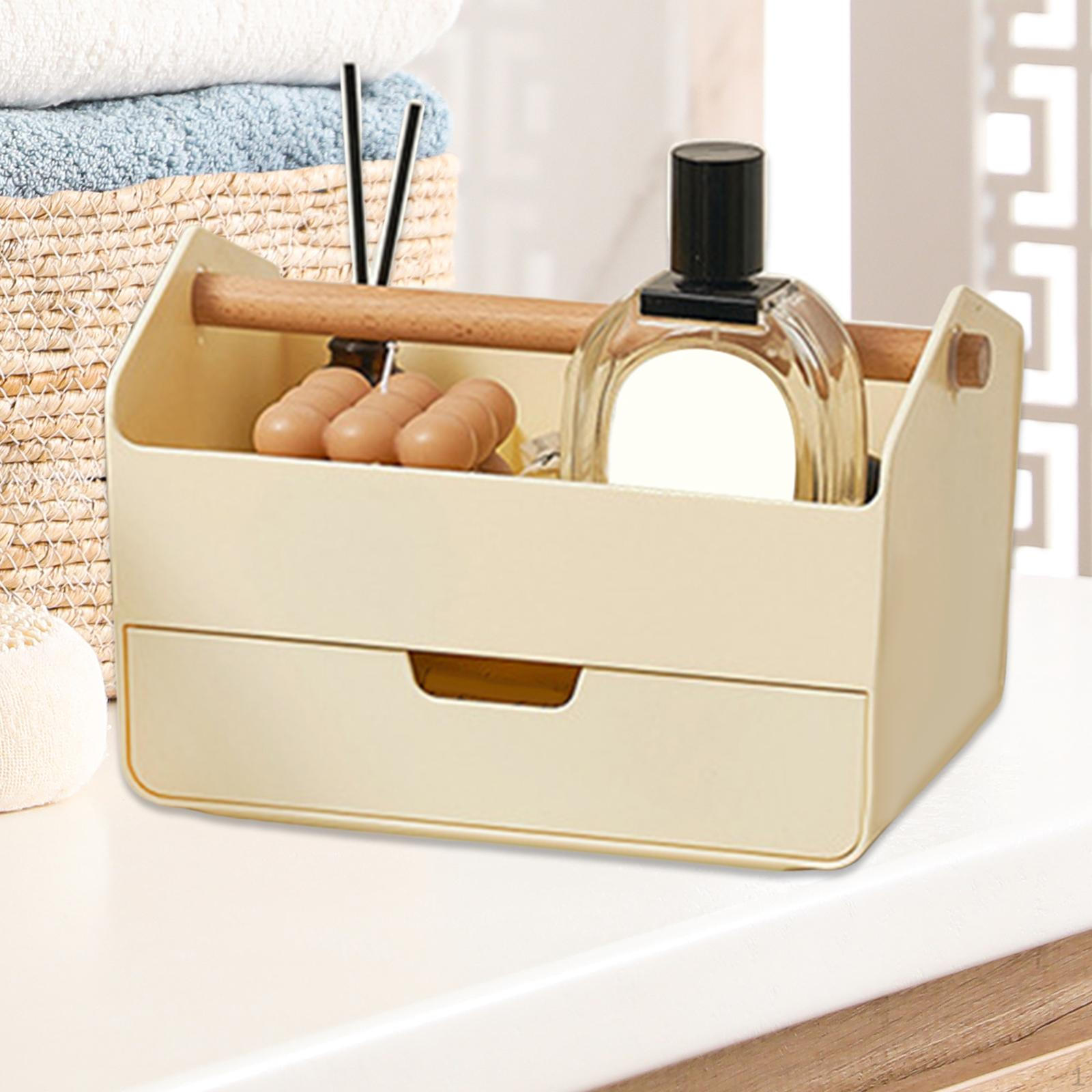 

Настольный органайзер, держатель, корзина, многофункциональный декор, практичная коробка для хранения канцелярских принадлежностей, переносная корзина светло-желтого