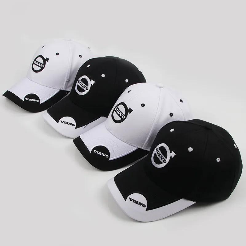 Fashion Embroidery Baseball Hat Car Trucker Outdoor Sport Running Adjustable Baseball Cap For Volvo XC90 V90 XC60 V40 XC40 XC70