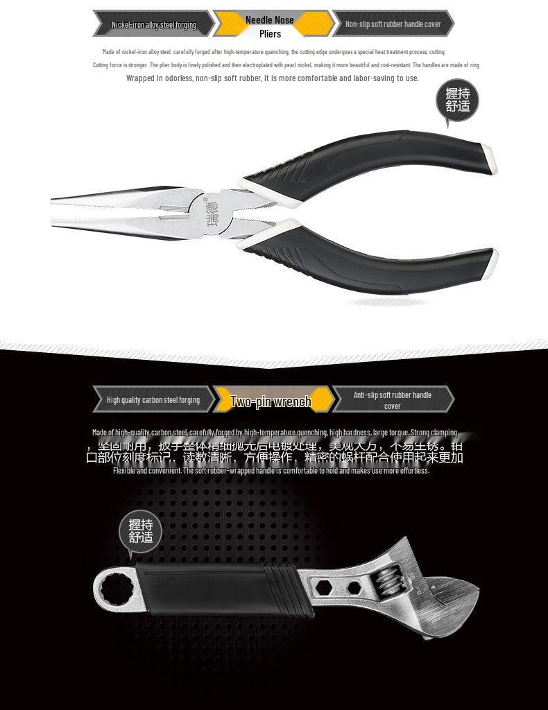 100-Piece Electric Drill & Tool Set with Carrying Case - Essential Household Kit with Free Shipping